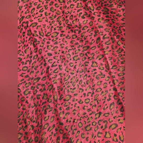 Pink Leopard Print Infinity Scarf – One Size – Payless – Great Condition - Picture 2 of 4